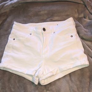white american eagle jean shorts